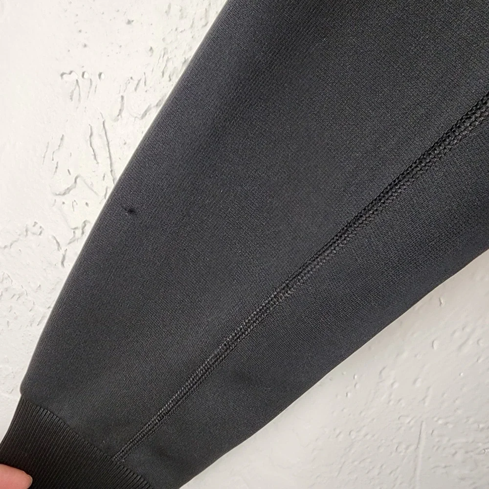 Nike Therma-FIT Full Zip Fleece Hoodie Black Womens Small Athletic Sweatshirt